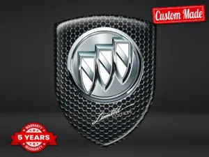 Buick Pegatina Silicona Alta Calidad Profesional Resistente